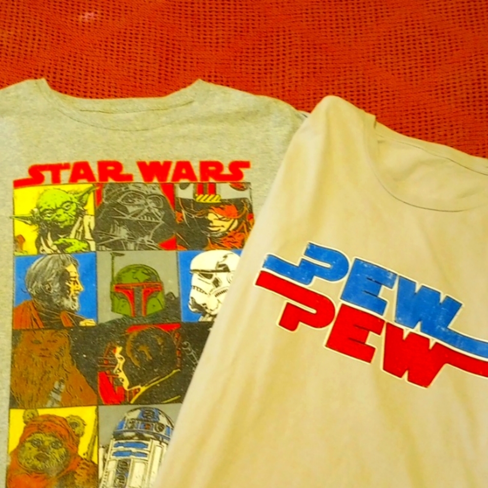 Men's XL Star Wars T-shirt set